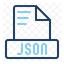 Json Document Data Icon