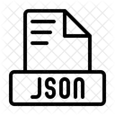 Json Document File Icon