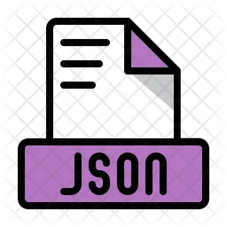 Json javascript object notation  Icon