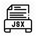 Jsx Javascript Format Icon