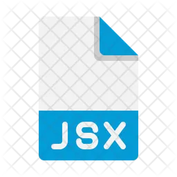 Arquivo jsx  Ícone