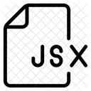 Jsx Datei Dokument Symbol