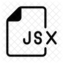 Jsx Datei Dokument Symbol