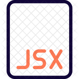 Jsx File Icon - Download in Dualtone Style