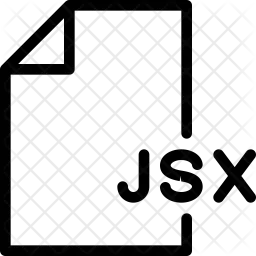 Jsx file  Icon