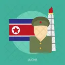 Juche Journee Celebrations Icône