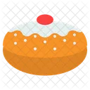 유대교 하누카 도넛 아이콘