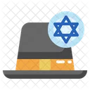 유대교 모자  아이콘
