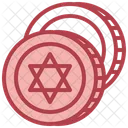 유대교 동전  아이콘