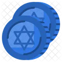 Judaism Coin  Icon
