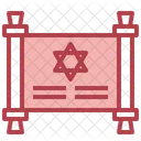 Judaism Scroll  Icon
