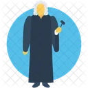 Judge Lawyer Magistrate Icon