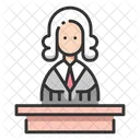 Judge Justice Charcater Icon