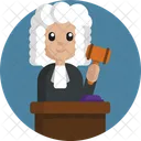 Judge Lawyer Profession Icon
