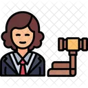 Judge Attorney Justice Icon