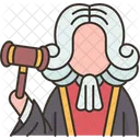 Judge Court Prosecution Icon