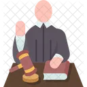 Judge Oath Honesty Icon