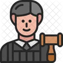 Judge Attorney Occupation Icon