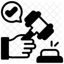 Judge conclusion  Icon