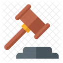 Hammer Tool Legal Icon