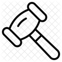 Judge Hammer Icon