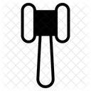 Judge Hammer Justice Law Icon