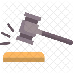 Judge hammer  Icon