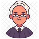 Judge Lawyer Person Icon