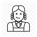 Judge Line Icon Converted Icon