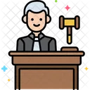 Judge Male  Icon