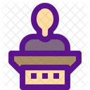 Judge Speaker Icon