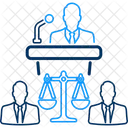 Judgement Justice Law Icon