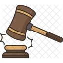 Judgement Courtroom Law Icon