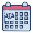Judgement Date Court Date Justice Date Icon