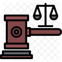 Judge Gavel Law Icon