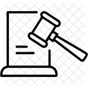 Judgement Law Court Icon