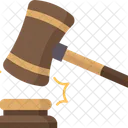 Judgement Courtroom Law Icon