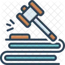 Judgement Gavel Hammer Icon