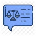 Judgement Message Law Message Law Icon