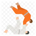 Judo Karate Kimono Icon