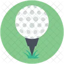 Juego Golf Pelota Icono