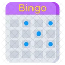 Juego De Bingo Loteria Juego De Suerte Icono