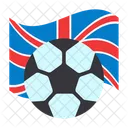 Juego Britanico Futbol Futbol Americano Icono