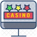 Juego De Casino En Linea Icono