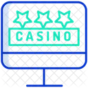 Juego De Casino En Linea Icono