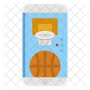 Juego de baloncesto  Icono