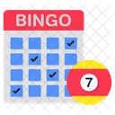 Juego de bingo  Icono