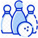 Juego de bolos  Icono
