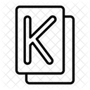 Juego de cartas  Icono