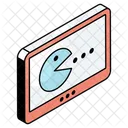 Juego de comer burbujas  Icono